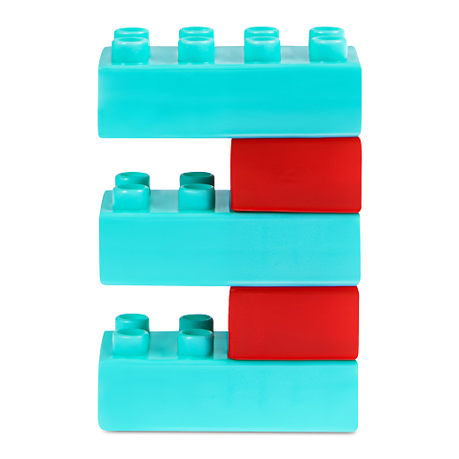 ТМ "Компания Друзей" Набор конструктора, средние детали, 317 деталей, в контейнере 13х12,5х13 см в Джамбо Тойз #33