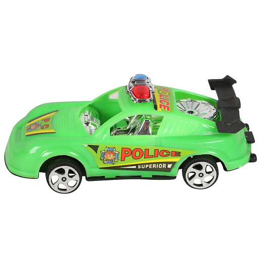 Машинка инерц., зеленый, в/п, 9,5*4,5*3,5 см в Джамбо Тойз #2