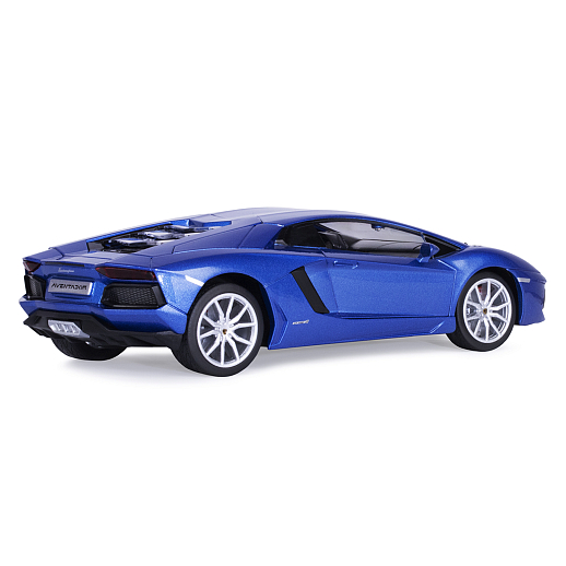ТМ "Автопанорама" Машинка металлическая, 1:24 Lamborghini Aventador Coupe, синий, откр. двери и капот, свет, звук, свободный ход колес, в/к 24,5*12,5*10,5 см в Джамбо Тойз #10