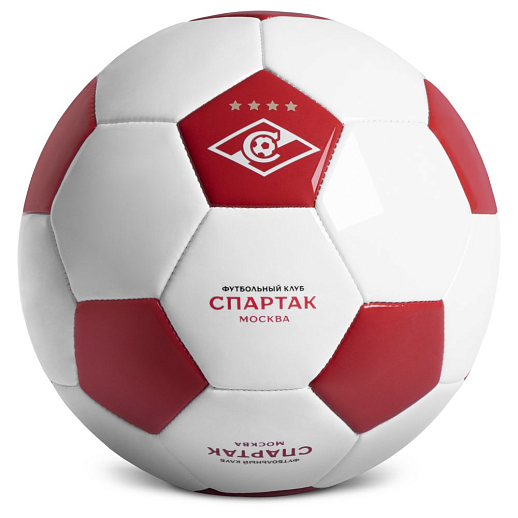 Мяч "ФК Спартак", материал PU, размер 5, диаметр 22 см в/п в Джамбо Тойз #3