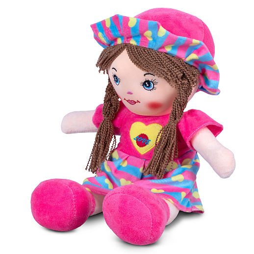 ТМ "Amore Bello" Кукла мягкая на бат., фразы на русском языке, стихотворение, песенка, 45 см, в/п в Джамбо Тойз #2