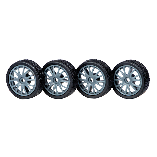 Машинка скоростная для дрифта на радиоуправлении AUTODRIVE, 1:24 2.4G, 4WD, 4 канала: вперед/назад, повороты, сменные шины, свет, с зарядкой, цвет голубой, в/к 24,1х10,3х23,7 см в Джамбо Тойз #8