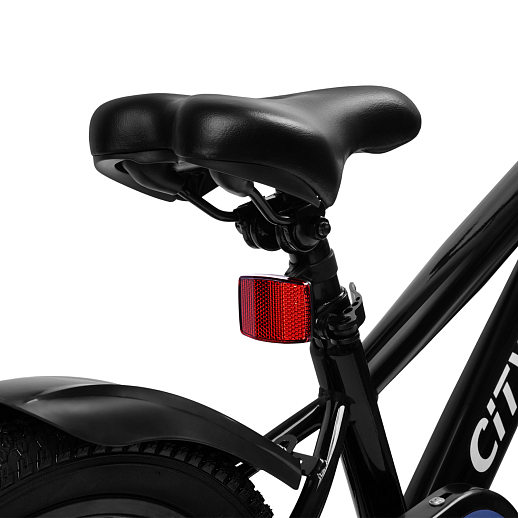 Велосипед двухколесный CITYRIDE, модель CR-B2-07J, колеса 20", рама сталь, обода сталь, цвет чёрный в Джамбо Тойз #8