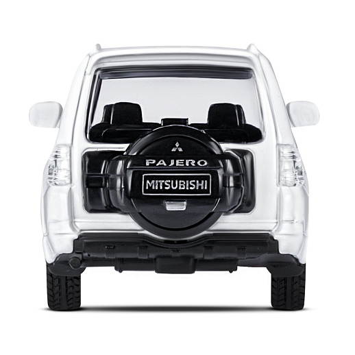 ТМ "Автопанорама" Машинка металлическая 1:43 Mitsubishi Pajero 4WD Turbo,белый, откр. двери, инерция, в/к 16*7,5*5 см в Джамбо Тойз #7