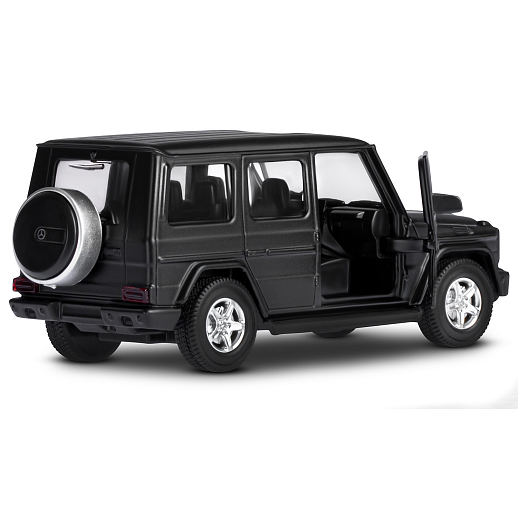 ТМ "Автопанорама" Машинка металлическая 1:42 Mercedes-Benz G350d, черный, откр. двери, инерция, в/к 17,5*12,5*6,5 см в Джамбо Тойз #14