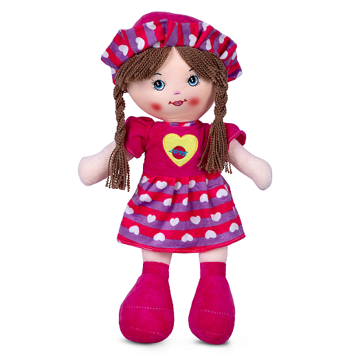 ТМ "Amore Bello" Кукла мягкая на бат., фразы на русском языке, стихотворение, песенка, 45 см, в/п в Джамбо Тойз