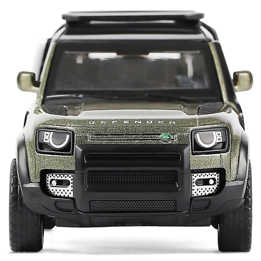 ТМ "Автопанорама" Машинка металл. 1:43 2020 Land Rover Defender 110, оливковый, инерция, откр. двери, в/к 17,5*12,5*6,5 см в Джамбо Тойз #10