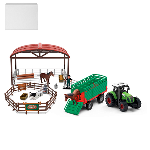 Игровой набор "Ферма" на бат.,в/к 35х10х29 см БЕЛАЯ КОРОБКА в Джамбо Тойз