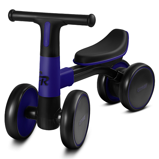 Беговел CITYRIDE, рама сталь, колеса пластик, музыка Шаинского, свет, синий-черный, в/к в Джамбо Тойз #3