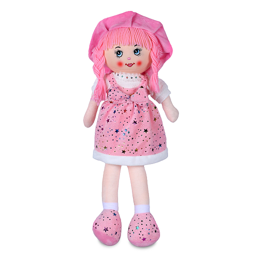 ТМ "Amore Bello" Кукла мягкая на бат., фразы на русском языке, стихотворение, песенка, 60 см, розовый 1, в/п в Джамбо Тойз