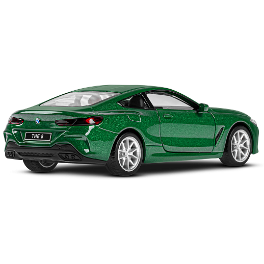 ТМ "Автопанорама" Машинка металл. 1:35 BMW M850i Coupe, зеленый, откр. двери, свет, звук, инерция в/к 18*9*13,5 см в Джамбо Тойз #9