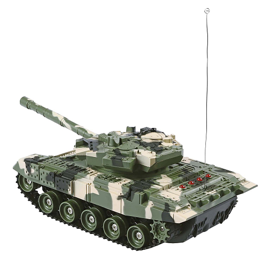 AUTODRIVE Р/У Танк, М1:32,ИК-бой,27MHz,повороты башни,гусеничн.ход,индик.жизни,цвет зелен.камуфляж,в/к 37,5*17,5*13см в Джамбо Тойз #4