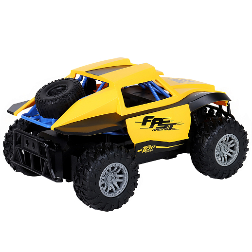 AUTODRIVE Р/У Скоростной внедорожник,М1:16,2.4GHz,4 канала,цвет желтый,аккум.в компл., в/к 30*17*14,2 см в Джамбо Тойз #5