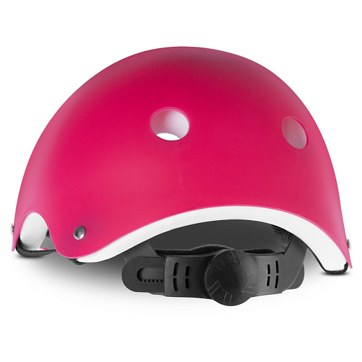 "CITY-RIDE" Комплект (ролики, защита, шлем, сумка), передне колесо со светом, колеса PU, подшипник ABEC 7, цвет белый-розовый в н/сумке, в/к в Джамбо Тойз #25