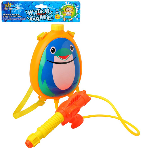 Водный пистолет с рюкзаком "Пингвин", в/п 27*19*8 см в Джамбо Тойз