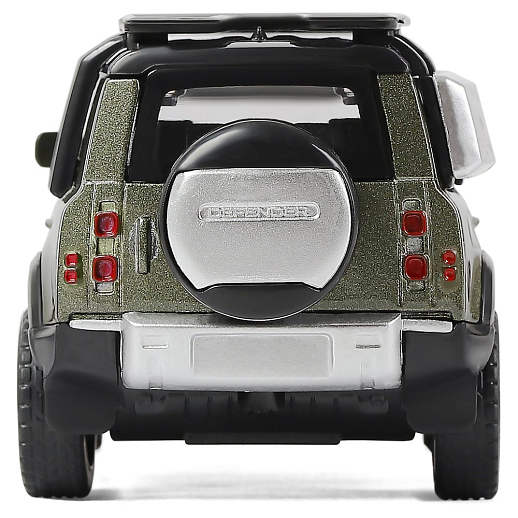 ТМ "Автопанорама" Машинка металл. 1:43 2020 Land Rover Defender 110, оливковый, инерция, откр. двери, в/к 17,5*12,5*6,5 см в Джамбо Тойз #11