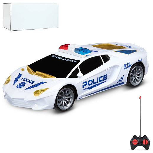 AUTODRIVE Р/У Машинка, 4 канала, цвет белый, в/к 24*9,5*7,5см в Джамбо Тойз