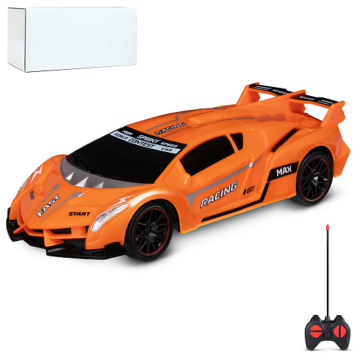 AUTODRIVE Р/У Машинка, 4 канала, цвет оранжевый, в/к 24*9,5*7,5см в Джамбо Тойз