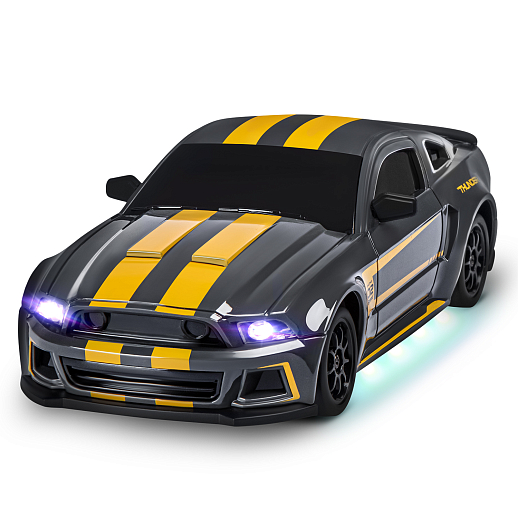 Р/у машинка для дрифта М1:24,2.4GHz,4WD,сменные шины 4шт., конусы 4шт.,свет,с аккум.,цвет серый,в/к 22,4х14,5х10,8см в Джамбо Тойз #8