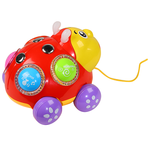 Развивающая игрушка "Чудо жук", читает сказки, свет, звук, веселые мелодии, в/к 23.5*21.18 см в Джамбо Тойз #6