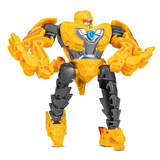 Набор из 5шт. трансформеров DIY(сборные модели), отдельн.робот трансформируется в динозавра, 5шт. собираются в одного больш.робота,в бел.кор. в Джамбо Тойз #9