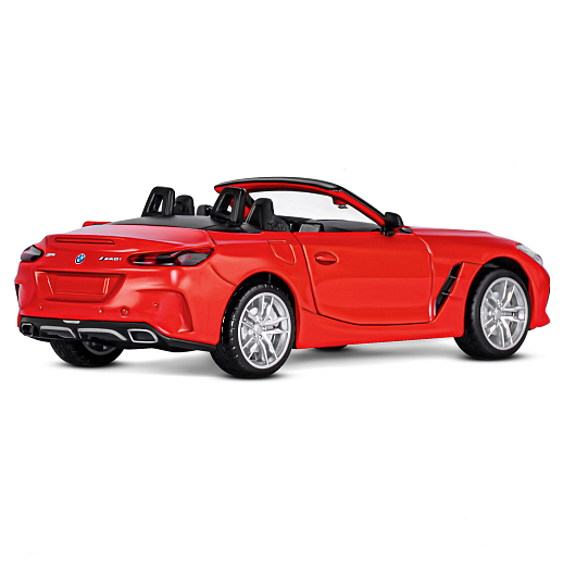 ТМ "Автопанорама" Машинка металлическая 1:30 BMW Z4 M40i, красный, свет, звук,откр. двери, инерция, в/к 19*9*7 см в Джамбо Тойз #11