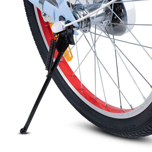 Велосипед двухколёсный CITYRIDE, модель CR-B2-04H, колеса 20", рама сталь, колеса алюмниий, подножка, картриджная каретка, цвет голубой в Джамбо Тойз #10