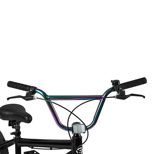 Велосипед двухколёсный CITYRIDE, модель CR-B2-14F7, рама сталь, колеса 20", дисковые тормоза, цвет чёрный в Джамбо Тойз #8