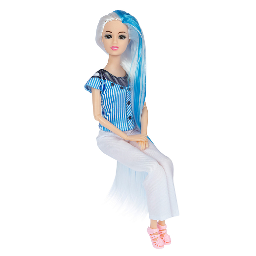 Кукла, цвет наряда синий, в/к 11х5,3х32,5 см в Джамбо Тойз #7