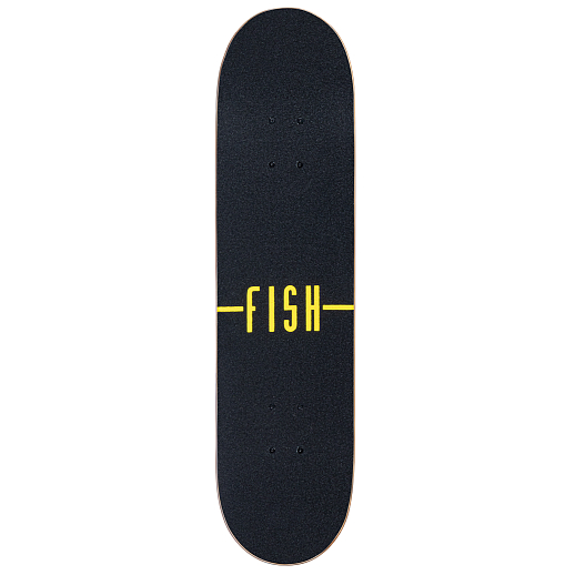 Скейтборд Fish, дека клен 9 сл., размер 31"*8", колеса: 54*36мм 85А, PU, ABEC-7 карбон в/п в Джамбо Тойз #4