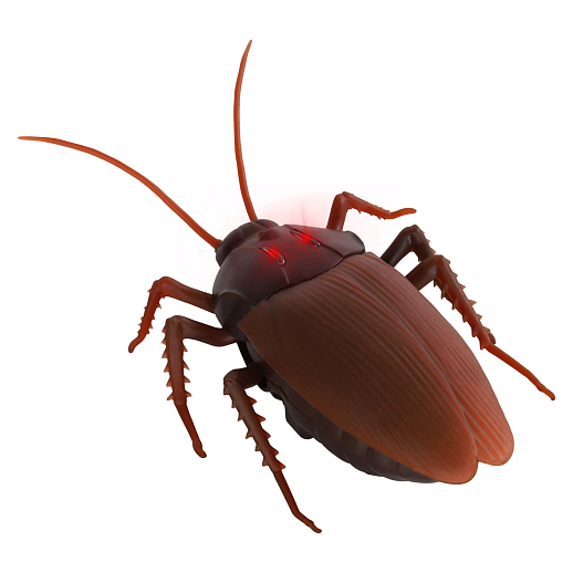 Таракан Р/У, 3 канала, световые эффекты Функции: Вперед / Назад / Демо режим/ Поворот направо с помощью радиоуправления на любой гладкой поверхности в/к 16,5*5,5*19 в Джамбо Тойз #5