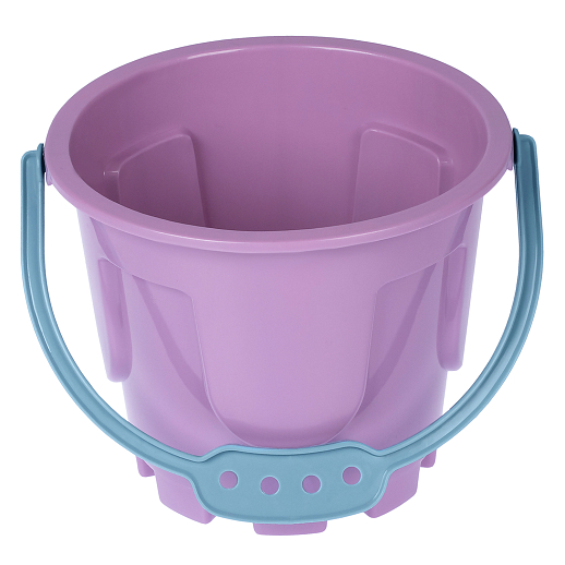 ТМ "Компания Друзей" Песочный набор №93  бледный розовый (в комп. ведро 1,2 л, лопатка 20см, грабли , в Джамбо Тойз #5