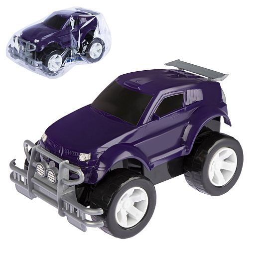 ТМ "Компания Друзей" Внедорожник фиолетовый, в пакете 27х24х27 см в Джамбо Тойз