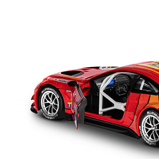 ТМ "Автопанорама" Машинка металлическая, 1:24 BMW M6 GT3, красный, откр. двери и капот, свет, звук, свободный ход колес, в/к 24,5х12,5х10,5 см в Джамбо Тойз #17