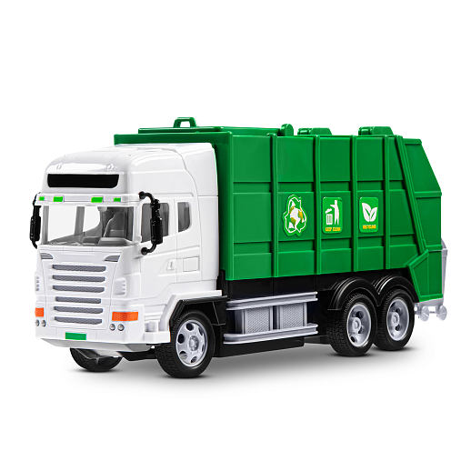 Р/У Мусоровоз, 27Hz, 4 канала, свет. эффекты, откр. люки, в/к 38,3*12*16 см в Джамбо Тойз #3
