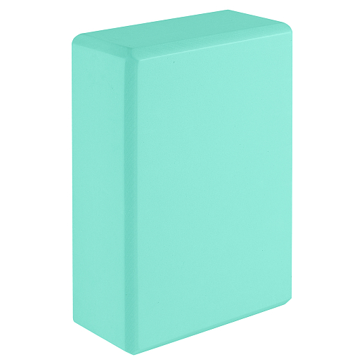 Блок для йоги, мятный,   23х15х8 см, 250г,  EVA в Джамбо Тойз #2