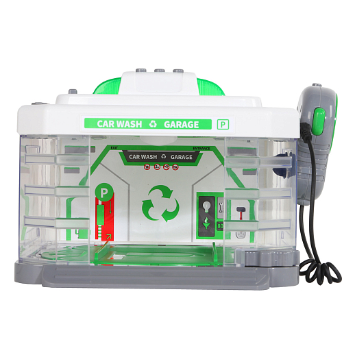 AUTODRIVE Автомойка с паром, рус.чип, в компл. мойка, метал.машинка, свет/звук, в/к 31,5*22,5*19 в Джамбо Тойз #8