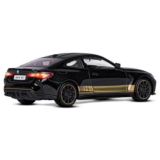 ТМ "Автопанорама" Машинка металлическая 1:32 BMW M4 (G82), черный, открываются двери, свет, звук, инерция, в/к 17,5*13,5*6,5 см в Джамбо Тойз #10