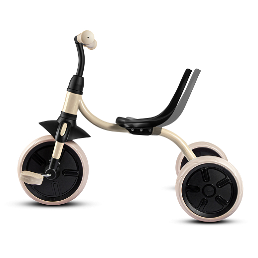 Трехколесный велосипед Cityride, пластиковые колеса 9/7.5", пластиковое сидение, цвет: бежевый в Джамбо Тойз #4