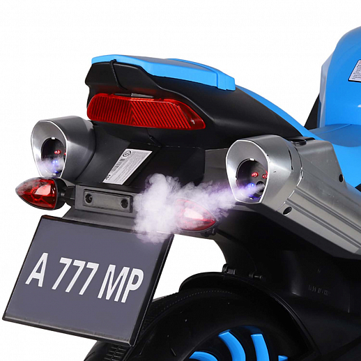 Мотоцикл двухколесный на аккум с функцией водяного пара, 12V7AH, 2*540W, MP3,USB,2 колеса в Джамбо Тойз #8