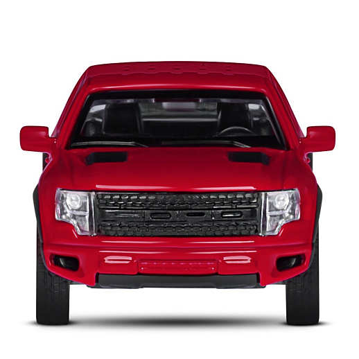 ТМ "Автопанорама" Машинка металлическая 1:52 Ford F-150 SVT Raptor-2, красный, откр. двери, инерция, в/к 16*7,5*5 см в Джамбо Тойз #8