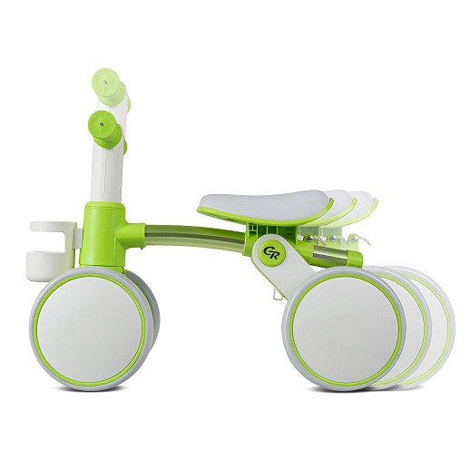 Беговел CITYRIDE, модель CR-BB-06, колеса EVA, алюминиевая рама, задняя ось сдвижная, цвет зелёный в Джамбо Тойз #12