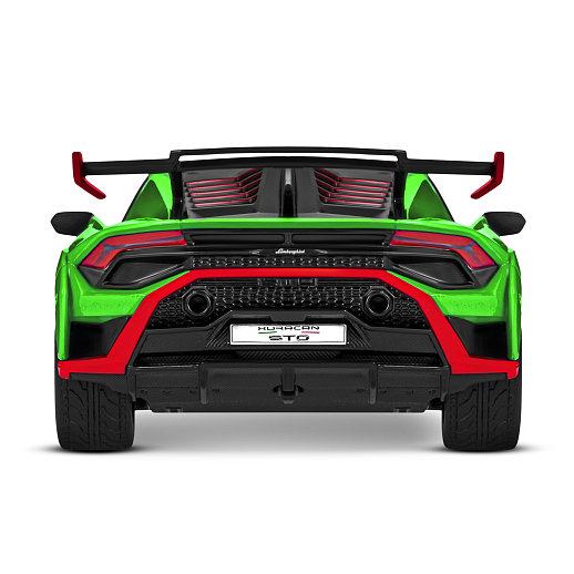 Игрушка для детей: Машинка металлическая, 1:24 Lamborghini, зеленый, свет, звук, свободный ход колес, артикул JB1251760 в Джамбо Тойз #9