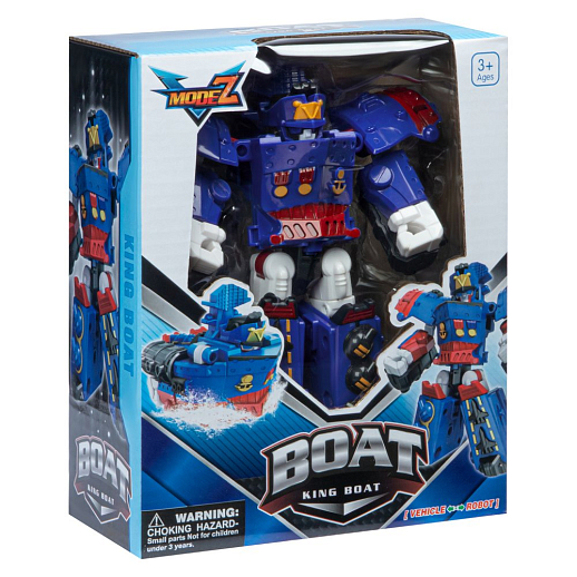 Робот-трансформер, цвет синий, в/к 15*7*18см в Джамбо Тойз #3