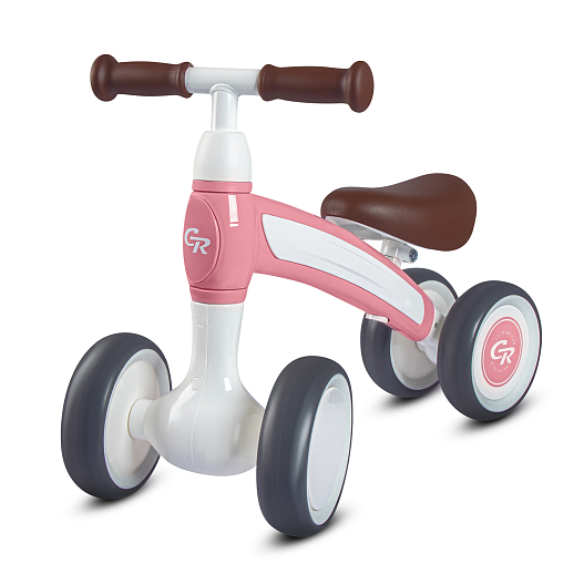 Беговел CITYRIDE, модель CR-BB-10, EVA колеса 6" 4 шт., мягкое сиденье, цвет: розовый в Джамбо Тойз #2