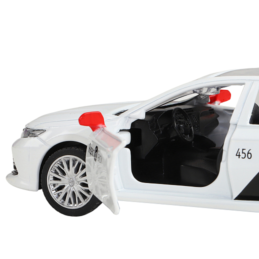 Яндекс Go Машинка металлическая 1:43 Toyota Camry, белый, инерция, откр. двери, 17,5*12,5*6,5 см в Джамбо Тойз #8