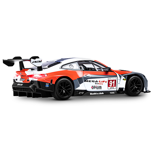 ТМ "Автопанорама" Машинка металлическая, 1:24 BMW M4 GT3, голубой, откр. двери и капот, свет, звук, свободный ход колес, в/к 24,5х12,5х10,5 см в Джамбо Тойз #11