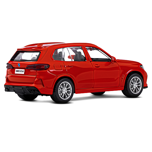 ТМ "Автопанорама" Машинка металлическая 1:43 BMW X5M, красный, инерция, откр. двери, в/к 17,5*12,5*6,5 см в Джамбо Тойз #8