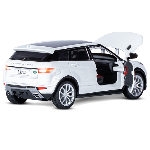 ТМ "Автопанорама" Машинка металлическая 1:32  Range Rover Evoque, белый, свет, звук, откр. двери и капот, инерция, в/к 17,5*13,5*9 см в Джамбо Тойз #15