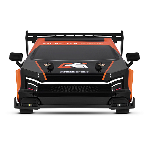 Р/у машина для дрифта 1:24,свет фар,подсветка днища,2 скорости,сменные шины 4шт,конусы 4шт, цвет оранжевый,в белой кор. 22*12,5*10,3см в Джамбо Тойз #12